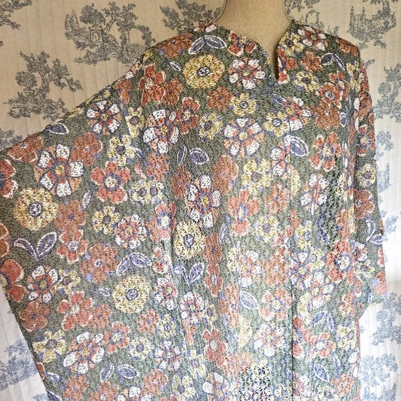 Retro Style Caftan Pastel Lace S to Plus New - Picture 7 of 12